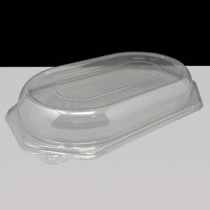 Large Octagonal Clear Plastic Sandwich Platter Lids