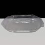 Large Octagonal Clear Plastic Sandwich Platter Lids