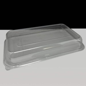 Large Rectangular Clear Plastic Sandwich Platter Lids