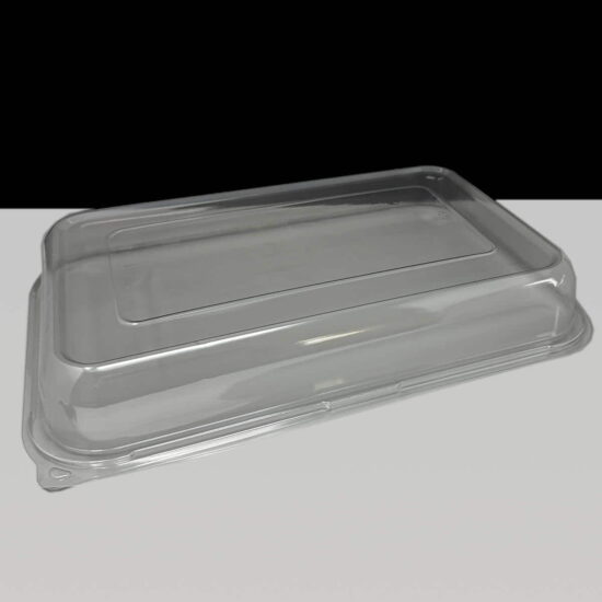 Large Rectangular Clear Plastic Sandwich Platter Lids
