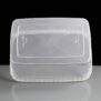 1600ml Rectangular Tamper Evident Container and Lid Base