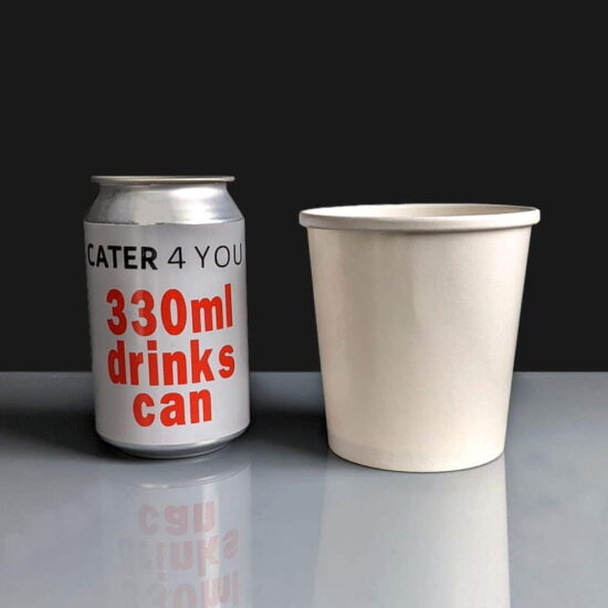 16oz Paper Soup Container with can 16oz Paper Soup Container with can