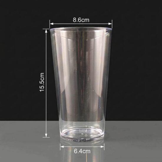 1 Pint Polycarbonate Conical Glass Polycarbonate Conical Pint Glass