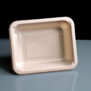 Faerch CPET 600ml Black Rectangular Dual Ovenable Tray