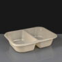 CPET 2 Compartment Dual Ovenable Trays
