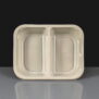 CPET 2 Compartment Dual Ovenable Trays