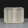 CPET Evolve 2 Compartment Dual Ovenable Trays