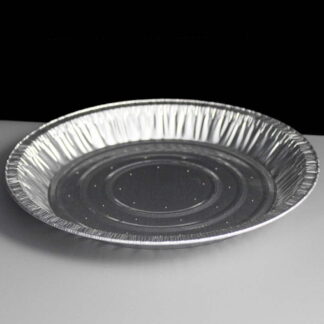 222mm Round Foil Plate / Pie Dish - Lanced