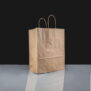 Twisted Handle Paper Bags - Brown Medium
