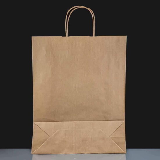 Twisted Handle Paper Bags - Brown XL Twisted Handle Paper Bags - Brown XL