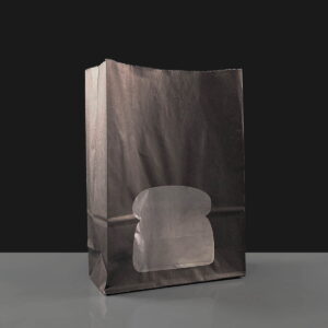 Black Film Lined Deli Bag