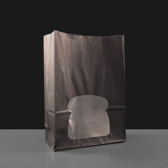 Black Film Lined Deli Bag