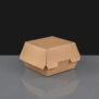 Small Kraft Clam Shell Burger Boxes