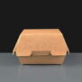 Small Kraft Clam Shell Burger Boxes