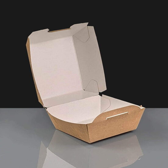 Small Kraft Clam Shell Burger Boxes Small Kraft Clam Shell Burger Boxes