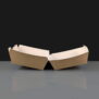Small Kraft Clam Shell Burger Boxes