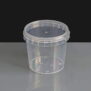 365ml Clear 93mm Diameter Tamperproof Container and Lid 