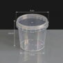 365ml Round 93mm Tamperproof Container and Lid