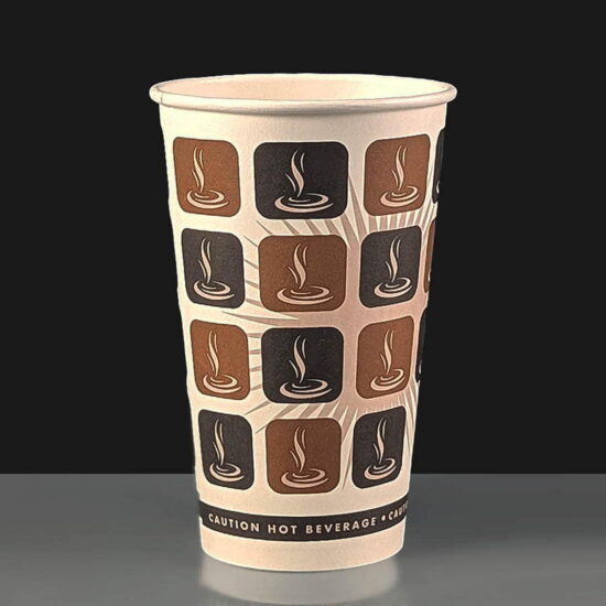 16oz Mocha Paper Cup 16oz Mocha Paper Coffee Cup