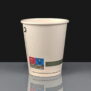 8oz Ingeo Compostable Hot Drink Paper Coffee Cups
