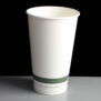 16oz Ingeo Compostable Hot Drink Paper Coffee Cup Front