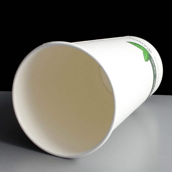 16oz Ingeo Compostable Hot Drink Paper Coffee Cup Inside 16oz Ingeo Compostable Hot Drink Paper Coffee Cup Inside