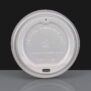 12 & 16oz Compostable Hot Drink Paper Coffee Cup Lid