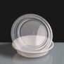 24oz Round White Container and Lid