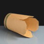 Biodegradable Small Food Tub / Brown Noodle Box side