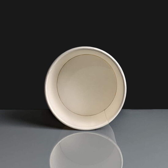 8oz Compostable Paper Soup Containers Inside 8oz Compostable Paper Soup Containers Inside