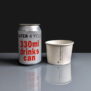 8oz Compostable Paper Soup Containers with Can