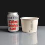 16oz Compostable Paper Soup Containers with can