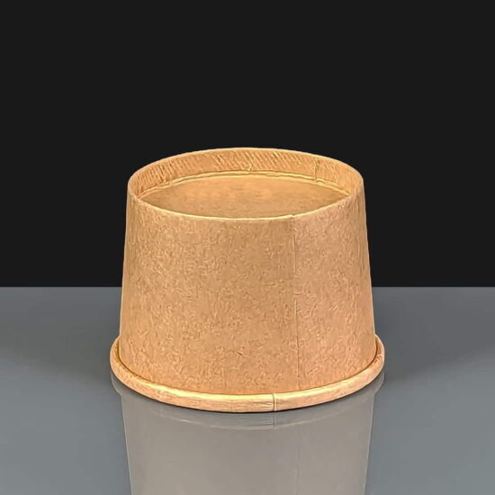8oz Kraft H/Duty Paper Soup Containers 8oz Kraft H/Duty Paper Soup Containers