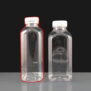 500ml rPET Square Plastic Juice Bottle