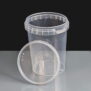 520ml Clear 93mm Diameter Tamperproof Container and Lid 