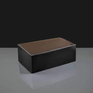 Small Black Compostable Chicken Boxes