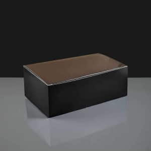 Medium Black Compostable Chicken Boxes