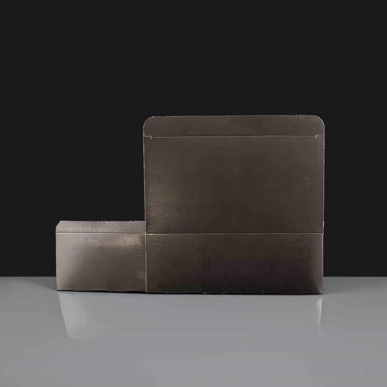 Medium Black Compostable Chicken Boxes Medium Black Compostable Chicken Boxes
