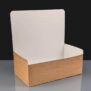 Large Kraft Compostable Chicken Boxes