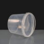 6 Litre Clear Tamperproof Container and Clear Lids