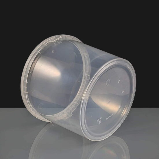 7 Litre Clear Tamperproof Container and Clear Lids 7 Litre Clear Tamperproof Container and Clear Lids
