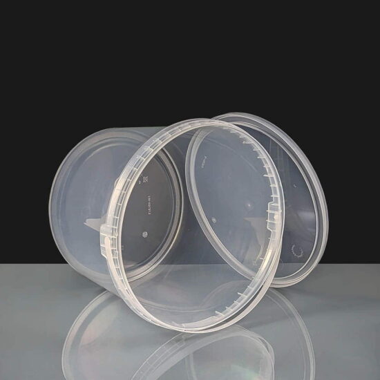9 Litre Clear Tamperproof Container and Clear Lids 9 Litre Clear Tamperproof Container and Clear Lids