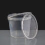 8 Litre Clear Tamperproof Container and Clear Lids