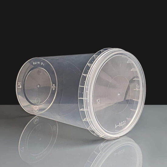 6700ml Clear 101mm Diameter Tamperproof Containers and Lids 6700ml Clear 101mm Diameter Tamperproof Containers and Lids