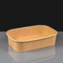 500cc Large Kraft Food Bowl Containers