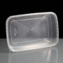 800ml Rectangular Tamper Evident Container and Lid Lid