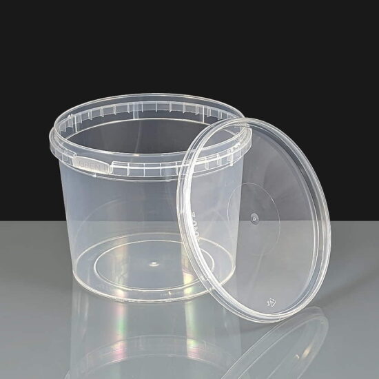 800ml tamper evident container with lid off 800ml tamper evident container with lid off