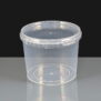800ml Clear 122mm Diameter Tamperproof Container and Lid