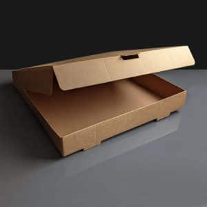 9" Brown Pizza Boxes