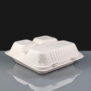 Compostable Square Meal Box - 3 Compartment